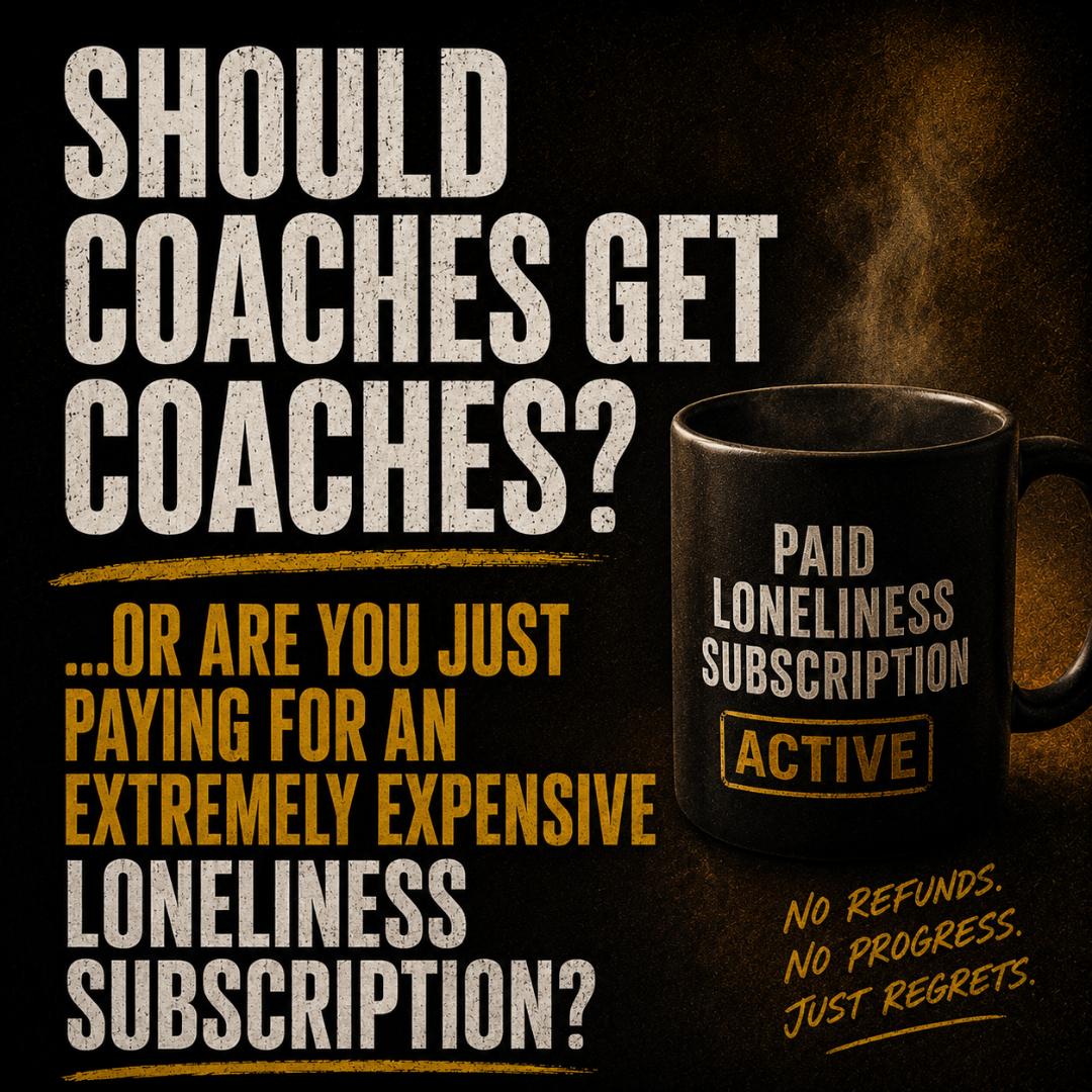Should coaches get coaches