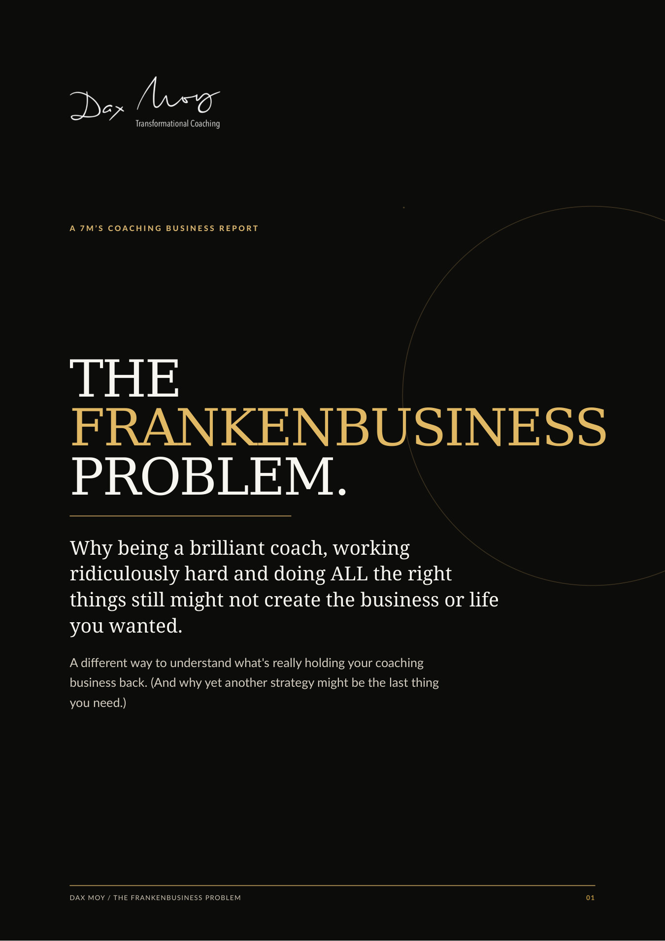 The Frankenbusiness Problem report cover